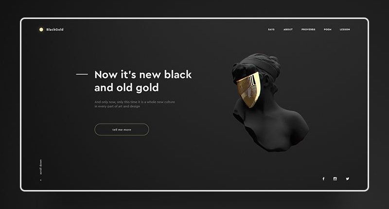 Introducing the Dark Mode web design trends